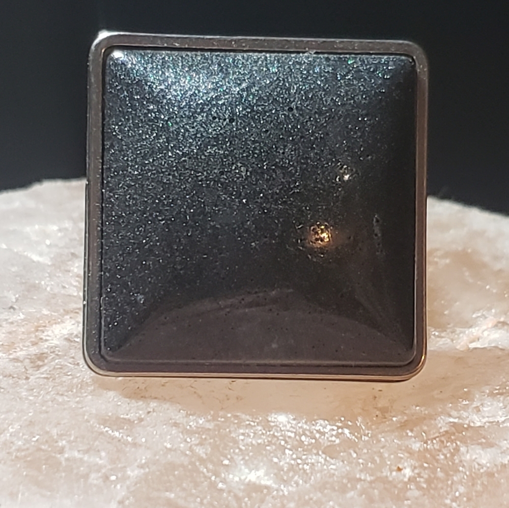 Black Twilight Statement Ring - image 6